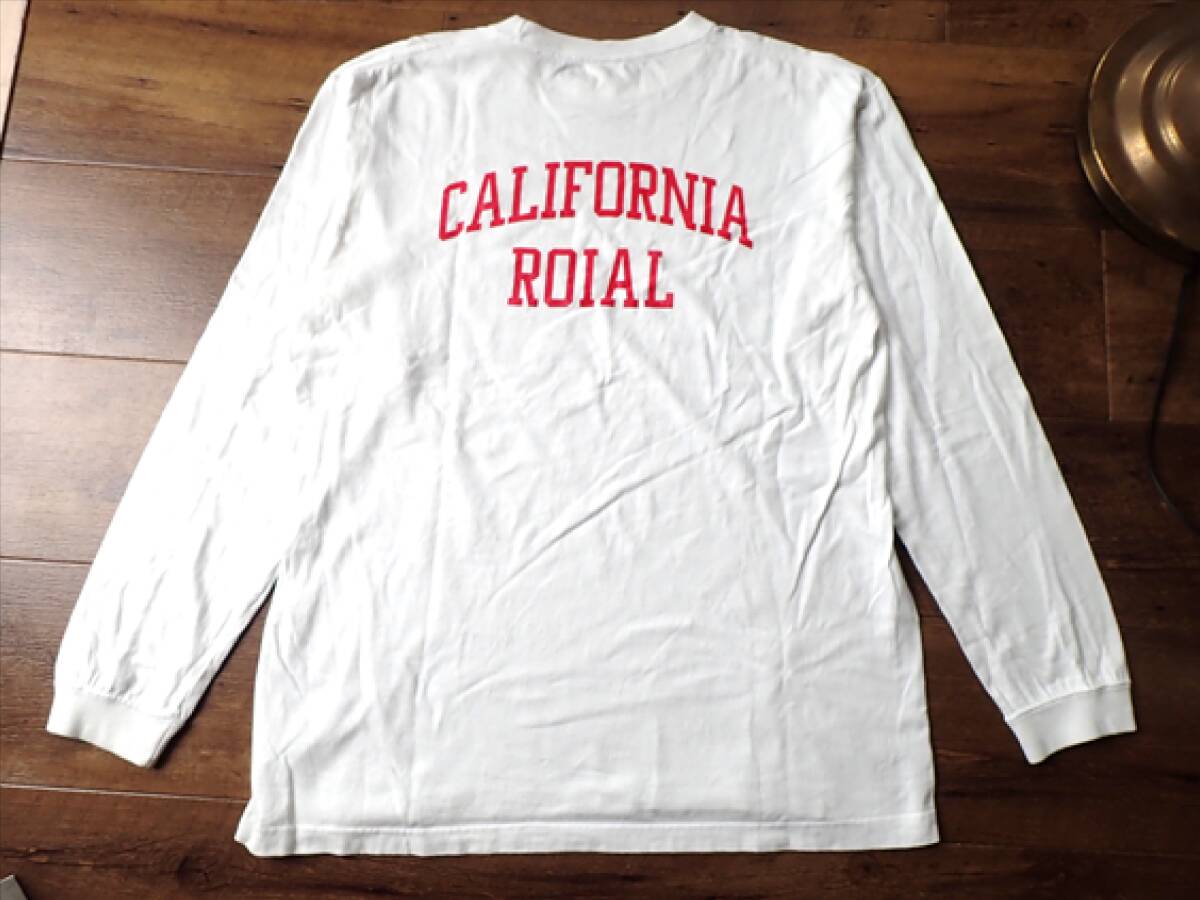 ☆ROIAL☆CALIFORNIAROYALロングTシャツsize(FREE)コットン100%_画像1