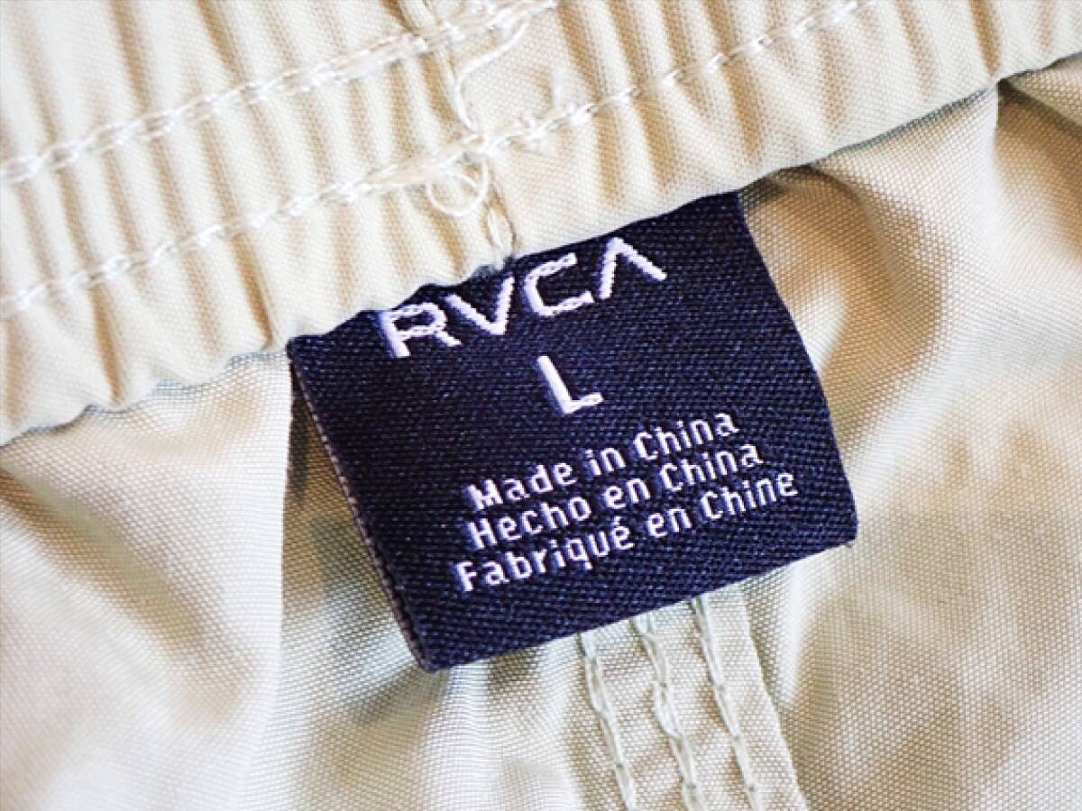 【RVCA ルーカ】メンズsize(L)エスケープ エラスティクショーツ☆SURF＆CASUAL☆定￥17,000円_画像6