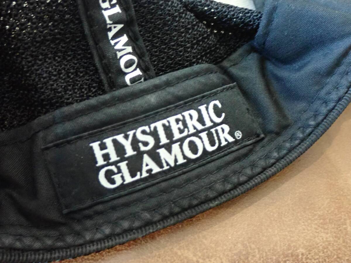 【HYSTERIC GLAMOUR ヒステリックグラマー】ブラックキャップ/メンズ帽子☆美品☆_画像7