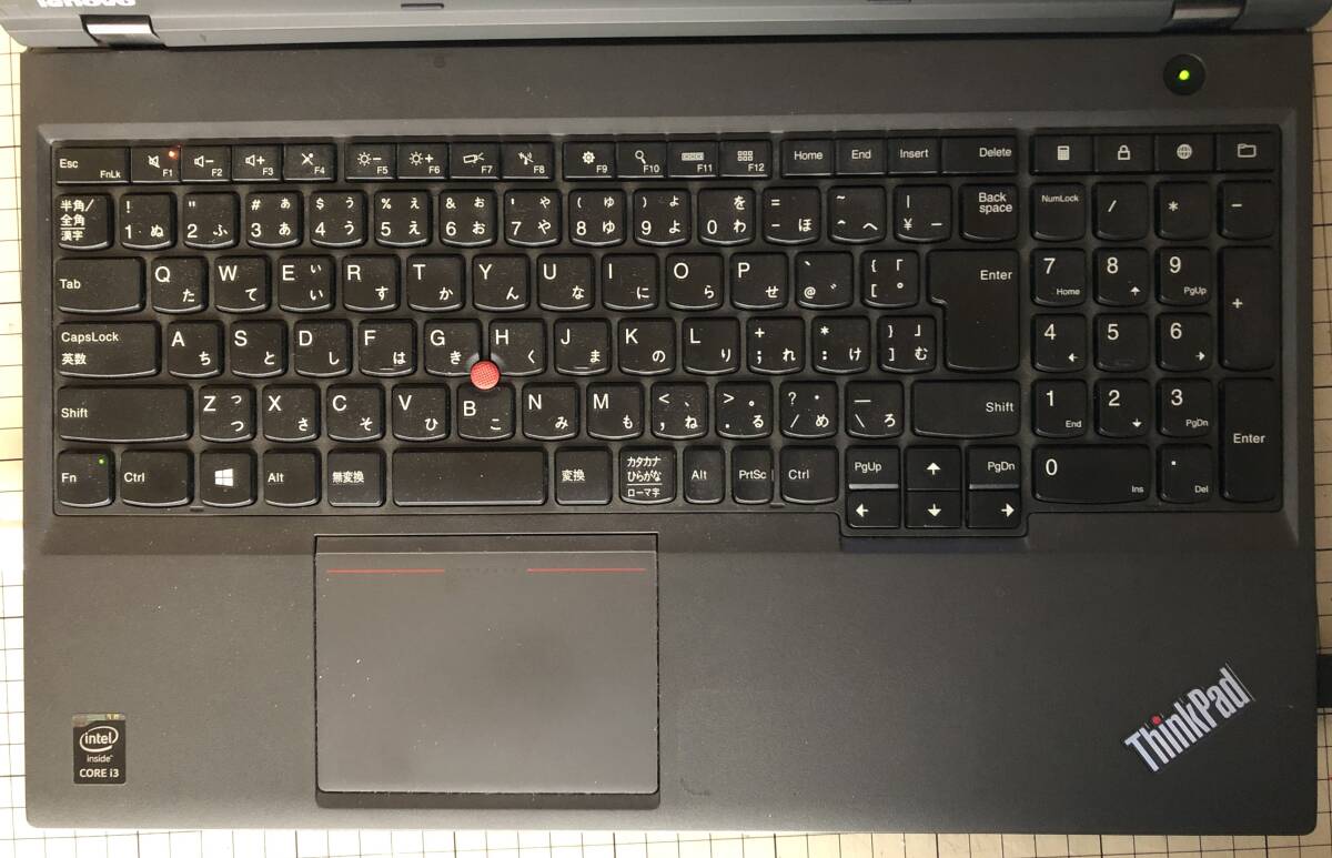 Lenovo ThinkPad L540 (i3-4000M, 8GB(DDR3-12800 4GBx2), 500GB, Win7Pro)_画像3