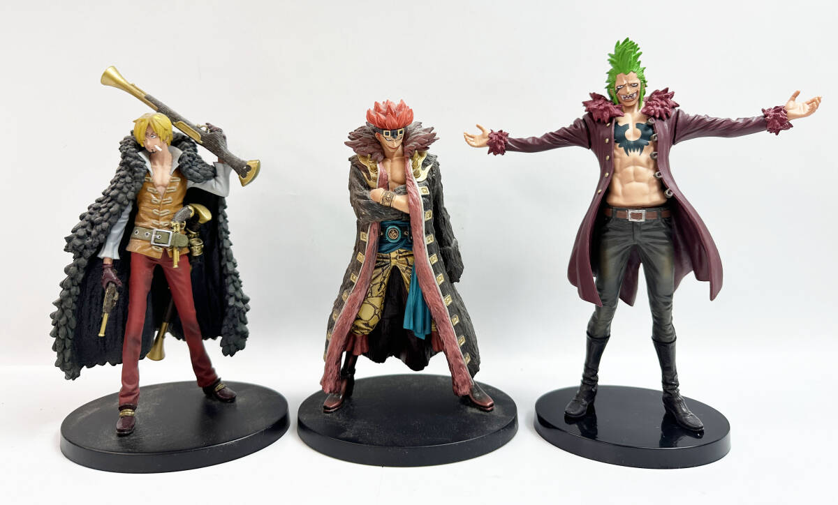 ジャンク含む現状品 ワンピース ONE PIECE フィギュア まとめセット ダグラス バレット 魔人ブウ バルトロメオ サンジ 他 3-18_画像4