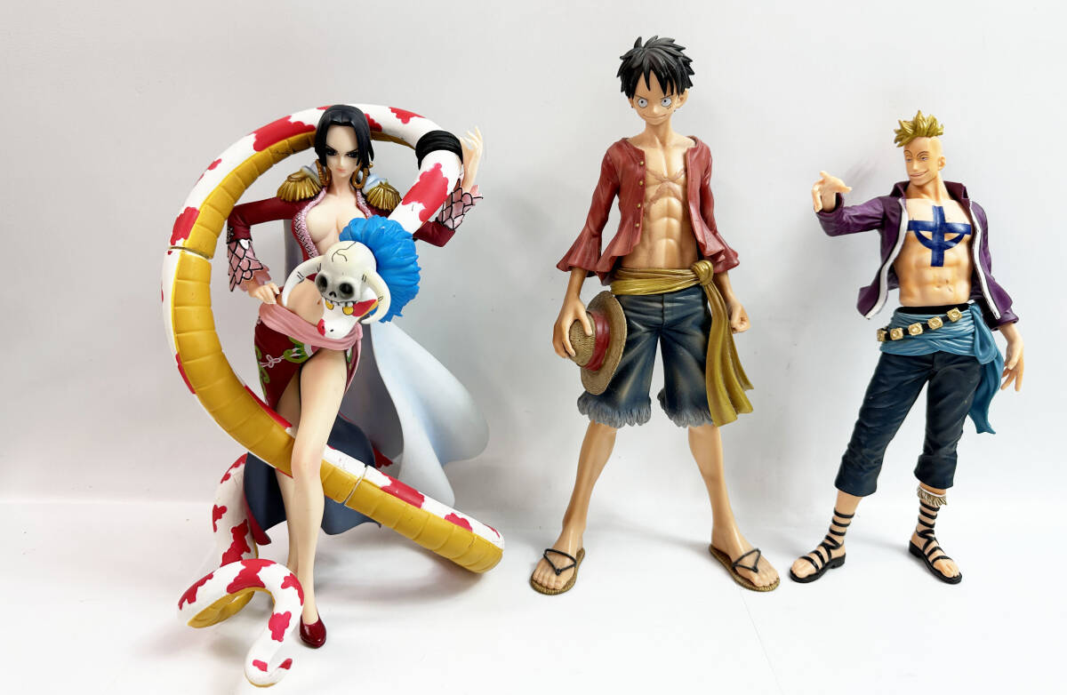 ジャンク含む現状品 ワンピース ONE PIECE フィギュア まとめセット ダグラス バレット 魔人ブウ バルトロメオ サンジ 他 3-18_画像2