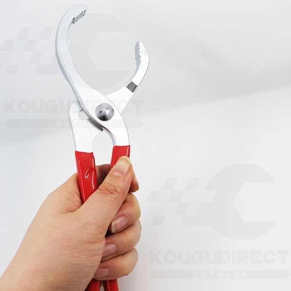  oil filter wrench silver oil wrench 230mm oil element wrench plier 60-90mm correspondence free shipping 