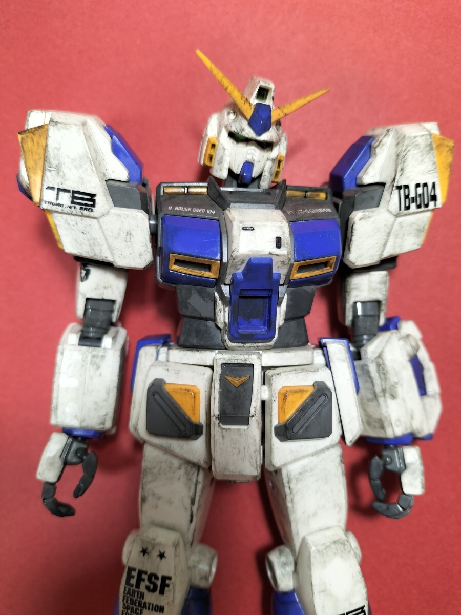 E-2838 MG 1/100 ガンダム4号機　 部品取り ジャンク ガンダム ガンプラ_画像2