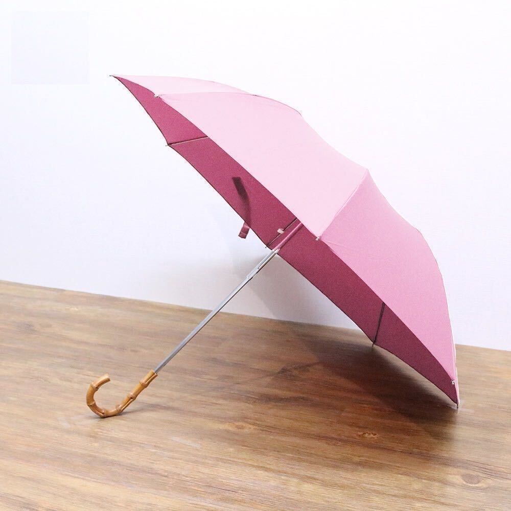 【新品】フォックスアンブレラズ FOX UMBRELLAS 折りたたみ傘 TEL12-PINK レディース ピンク_画像1