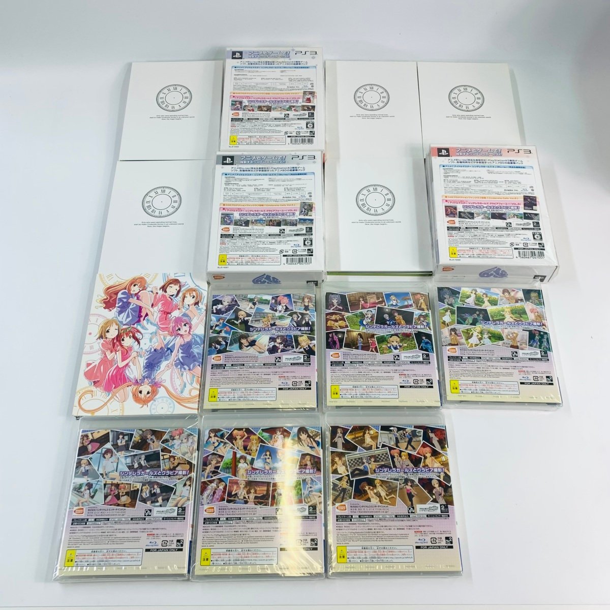 中古 PS3 Blu-ray アイドルマスター シンデレラガールズ G4U!パック Vol.1～9 全巻セット_画像3
