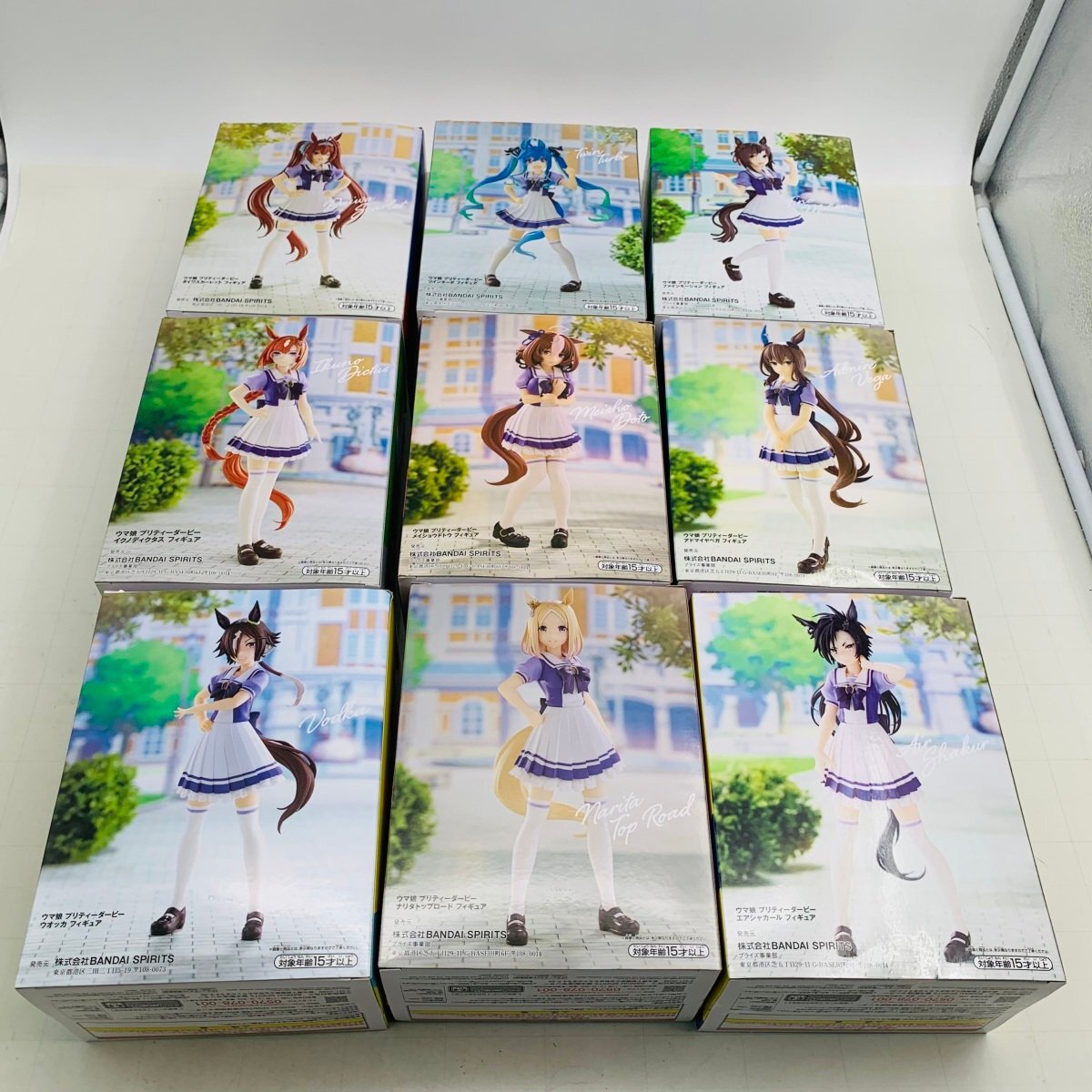 中古品 ウマ娘 プリティーダービー フィギュア 9種セット_画像8