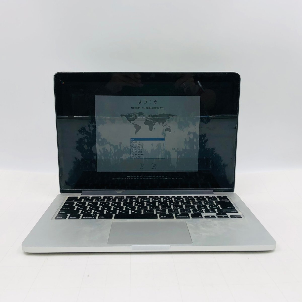 ジャンク MacBook Pro Retina 13インチ (Mid 2014) Core i5 2.6GHz/8GB/SSD 256GB MGX82J/A_画像1