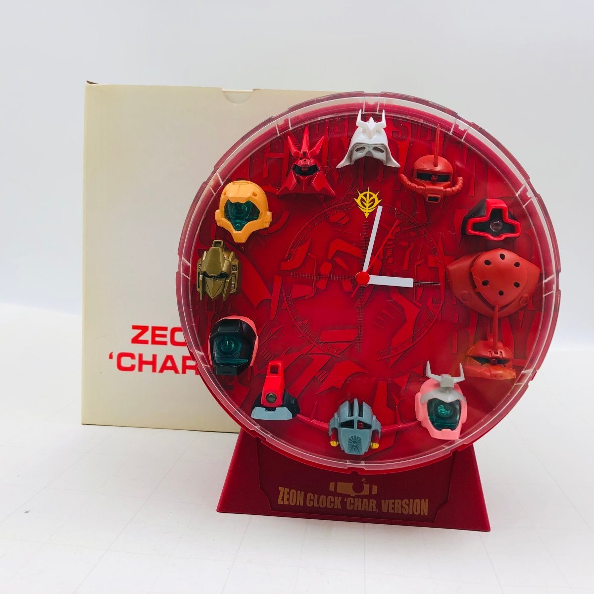 中古品 機動戦士ガンダム ZEON CLOCK CHAR VERSION ジオンクロック シャアver_画像1