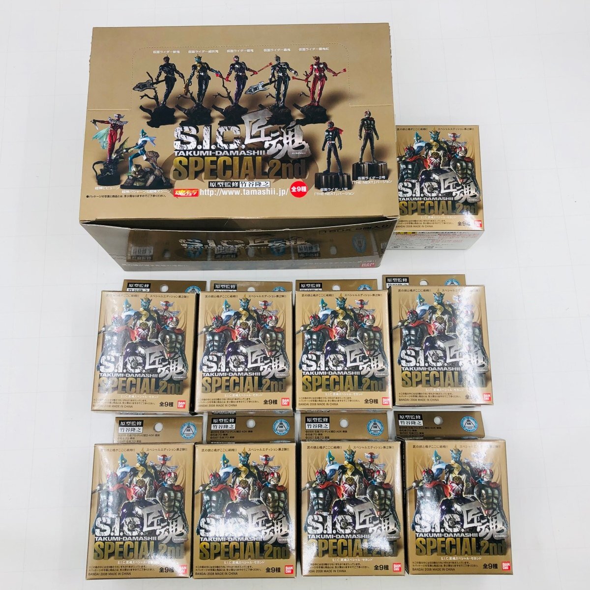 新古品 S.I.C. 匠魂 SPECIAL 2nd 1BOX 仮面ライダー_画像1