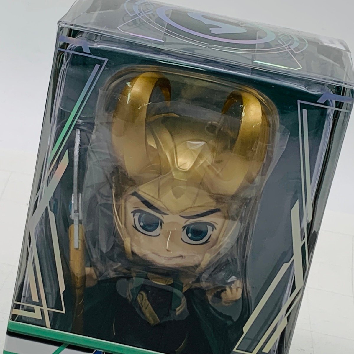 新品未開封 Hot Toys ホットトイズ cosbaby コスベイビー MARVEL マーベル AVENGERS ENDGAME LOKI ロキ フィギュアの画像2