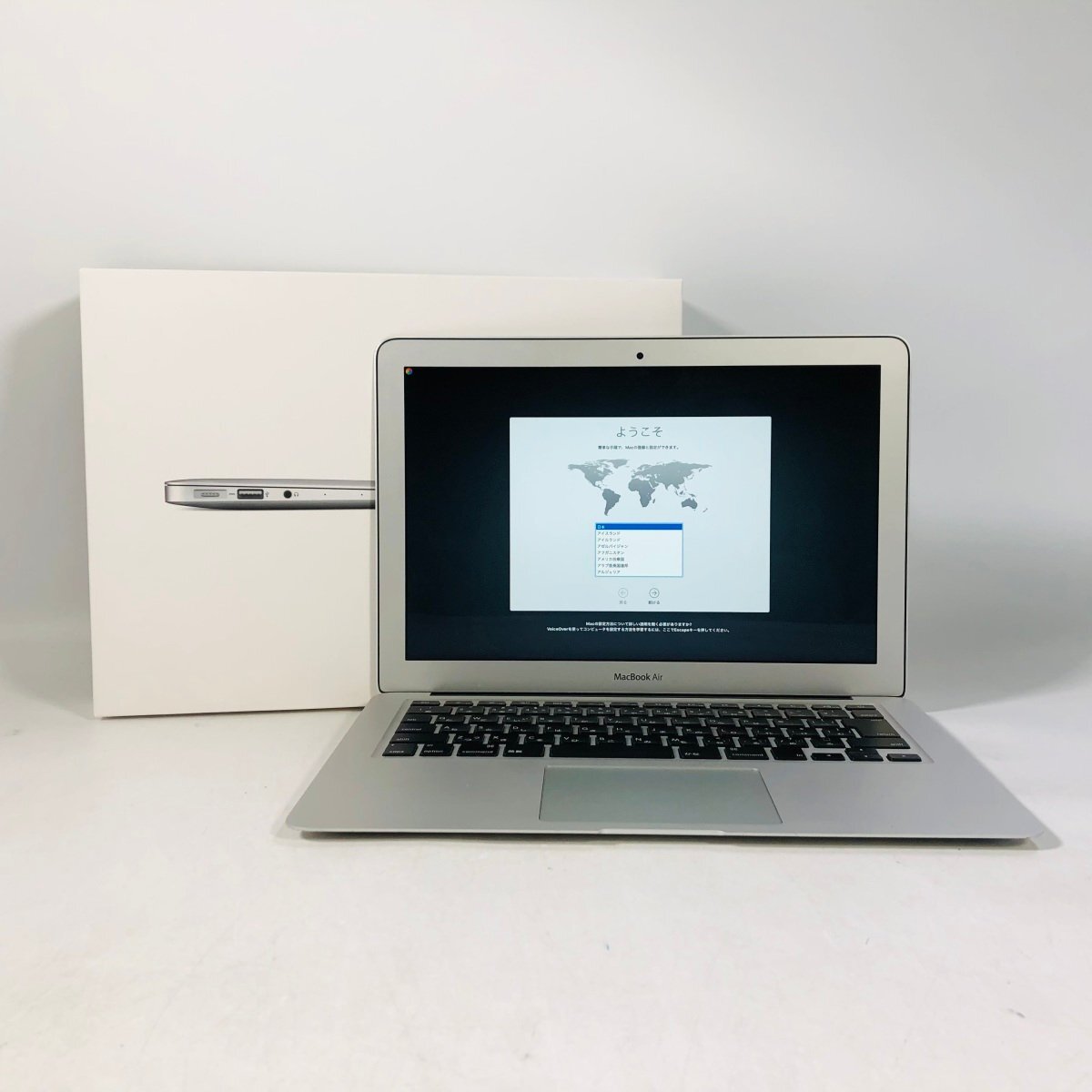 動作確認済み MacBook Air 13インチ (Early 2015) Core i5 1.6GHz/8GB/SSD 128GB MMGF2J/A_画像1