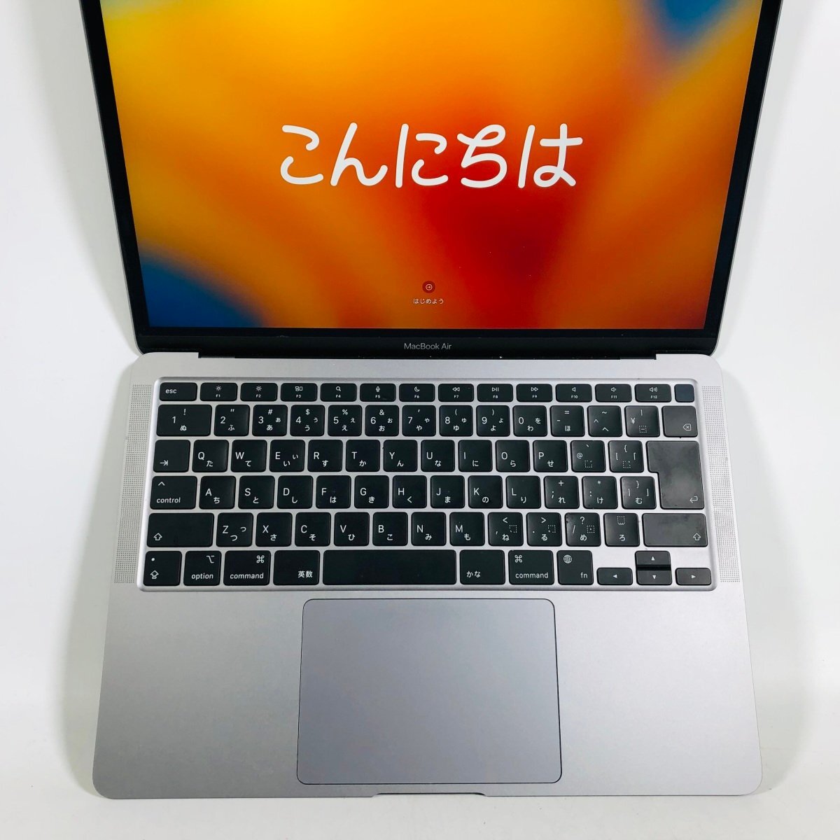 動作確認済み MacBook Air Retina 13インチ (Late 2020) Apple M1 8コア/16GB/SSD 512GB スペースグレイ MGN73J/A_画像2