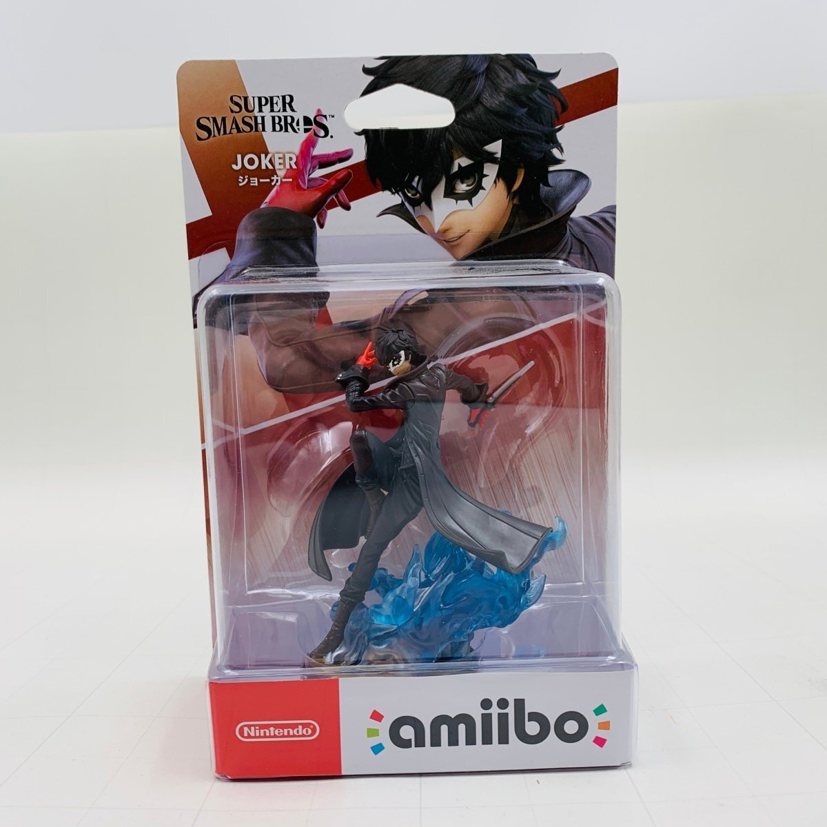 新品未開封 amiibo アミーボ 大乱闘スマッシュブラザーズSPECIAL ジョーカー_画像1