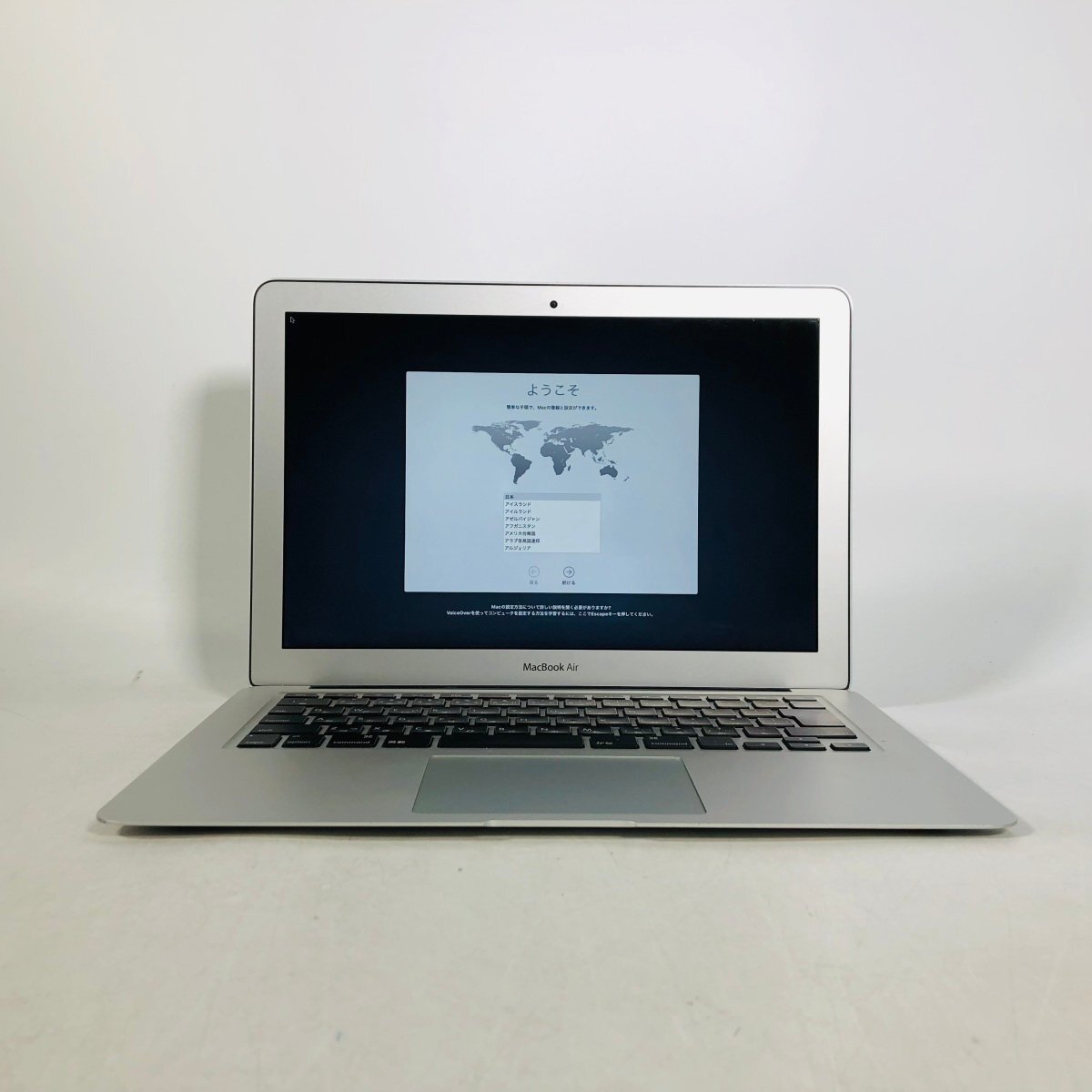 動作確認済み MacBook Air 13インチ (Mid 2017) Core i5 1.8GHz/8GB/SSD 128GB MQD32J/A_画像1