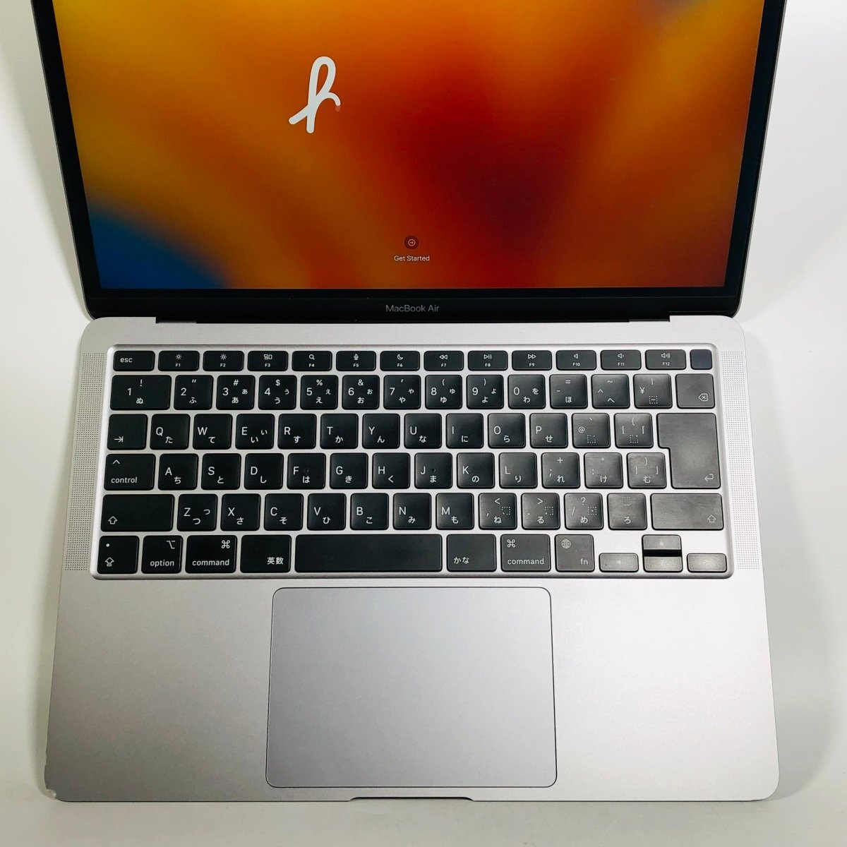 動作確認済み MacBook Air Retina 13インチ (Late 2020) Apple M1 8コア/8GB/SSD 256GB スペースグレイ MGN63J/Aの画像3