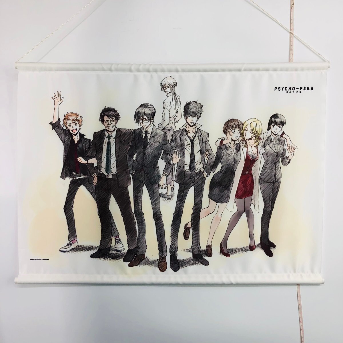 中古品 PSYCHO-PASS サイコパス B2タペストリー 集合_画像2