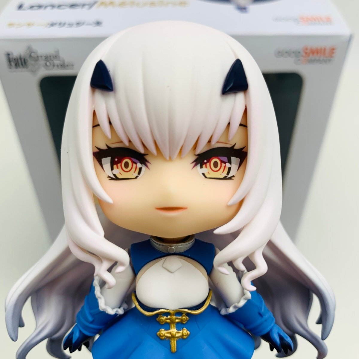 中古品 グッドスマイルカンパニー ねんどろいど 2190 Fate/Grand Order ランサー メリュジーヌ 特典 持ち手+札パーツ A 付きの画像1