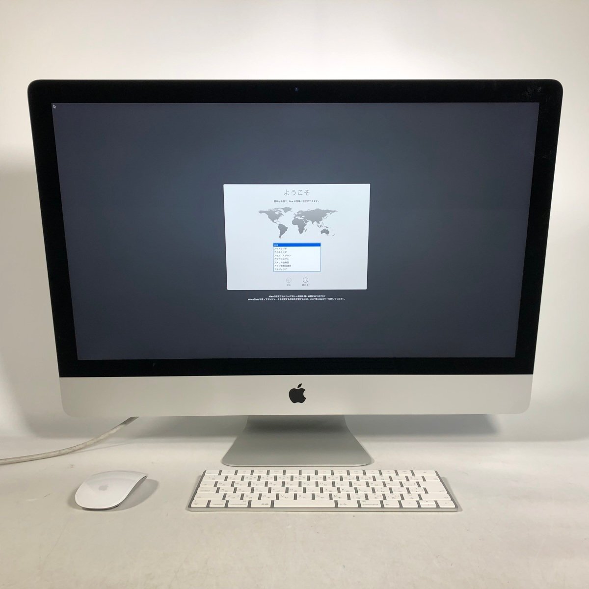 動作確認済み iMac Retina 5K 27インチ (Mid 2017) Core i7 4.2GHz/32GB/FD 3TB MNED2J/A_画像1