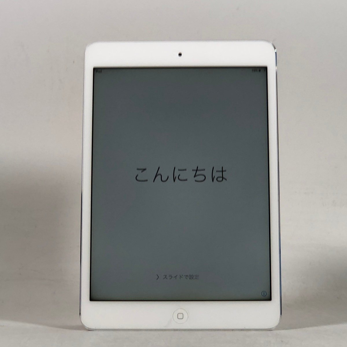 ジャンク iPad mini 第1世代 Wi-Fiモデル 16GB ホワイト＆シルバー MD531J/Aの画像1