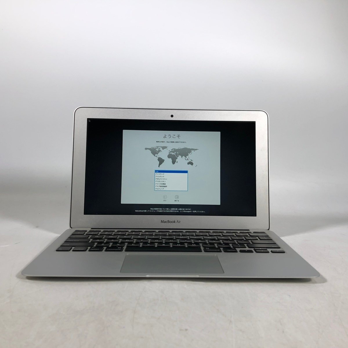 動作確認済み MacBook Air 11インチ (Mid 2013) Core i7 1.7GHz/8GB/SSD 256GB MD712J/A_画像1