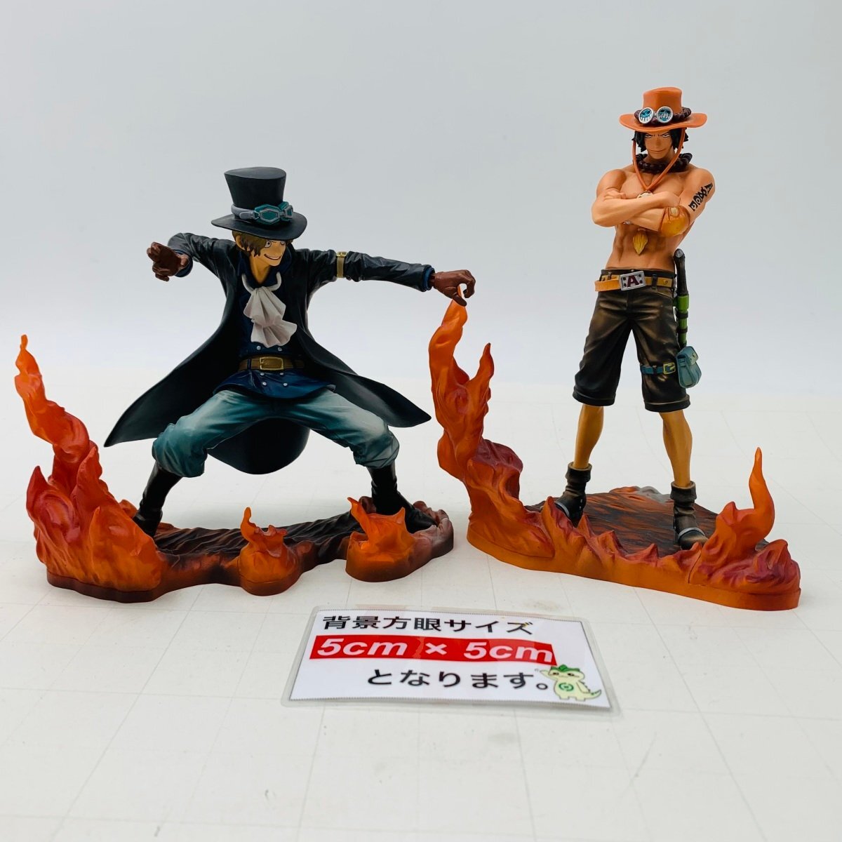 中古品 DXF BROTHERHOODII ONE PIECE ワンピース エース サボ セットの画像2