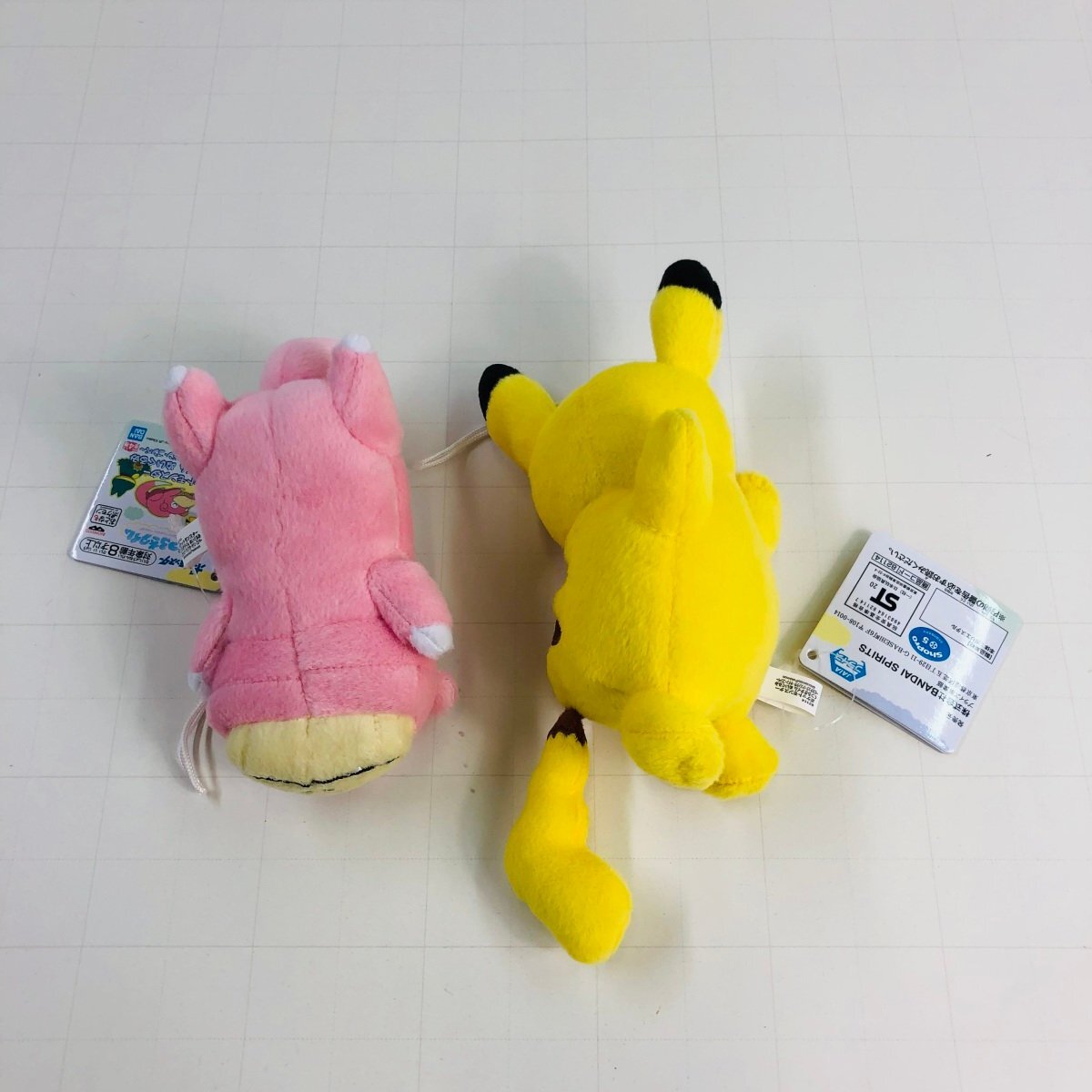 新品 ポケットモンスター くつろぎタイム ぬいぐるみ ヤドン ピカチュウ 2種 セット_画像4