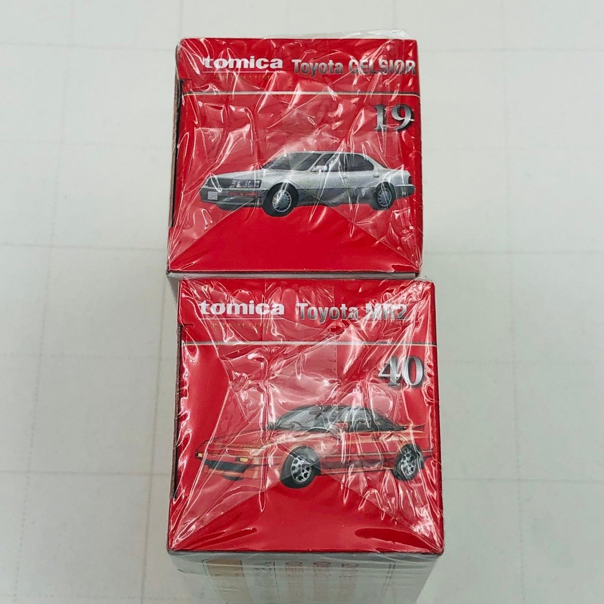 新品未開封 タカラトミー トミカ プレミアム 発売記念仕様 トヨタ MR2 セルシオ セット tomica PREMIUM Toyota MR2 CELSIORの画像4