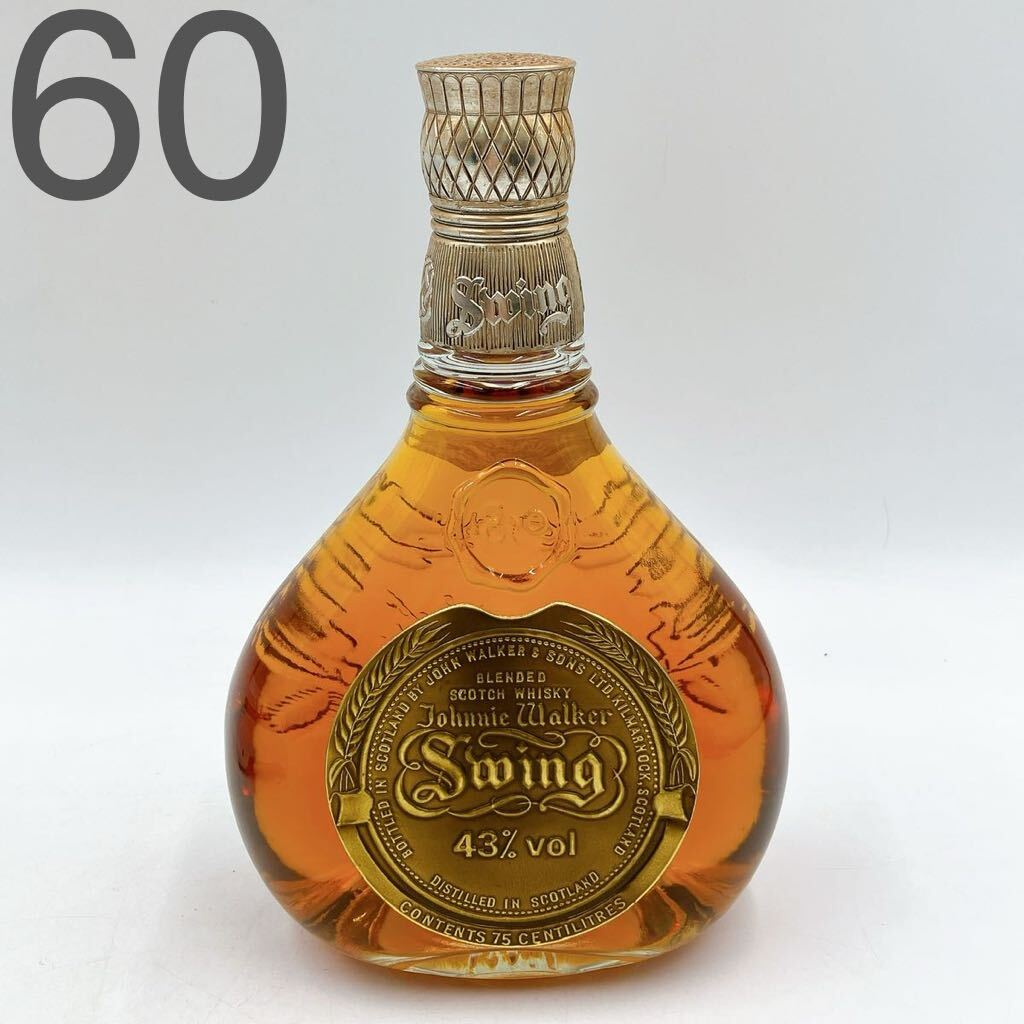 3AA38 【未開封】Johnnie Walker ジョニー ウォーカー Swing スウィング スコッチ ウイスキー 750ml 43% 中古 現状品_画像1