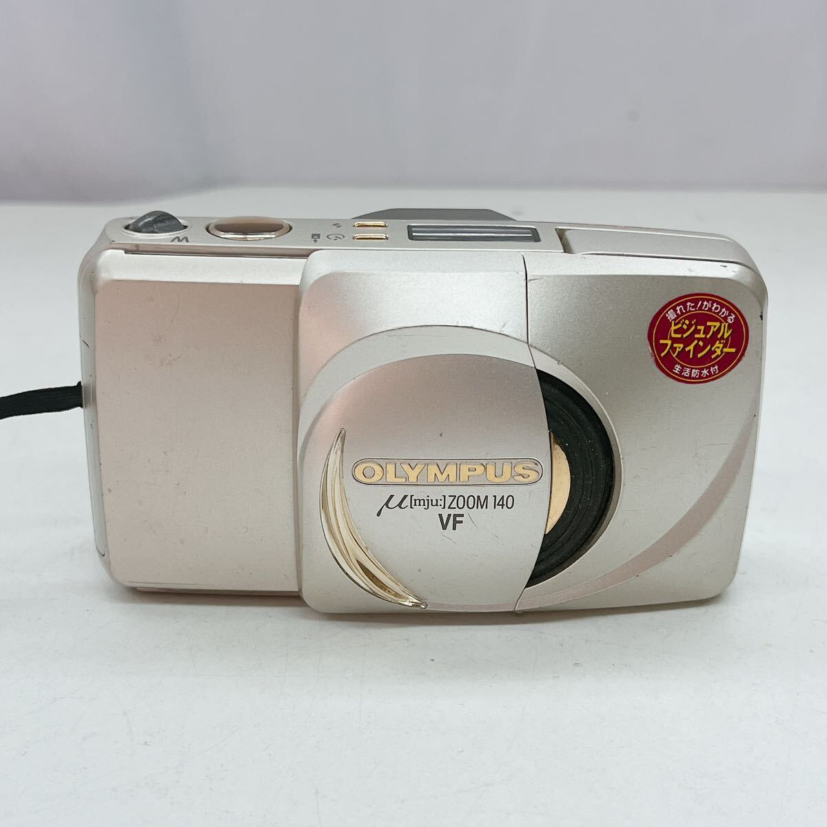 3AD71 OLYMPUS オリンパス μ[mju:] ZOOM 140 VF デジタルカメラ 中古 現状品_画像2