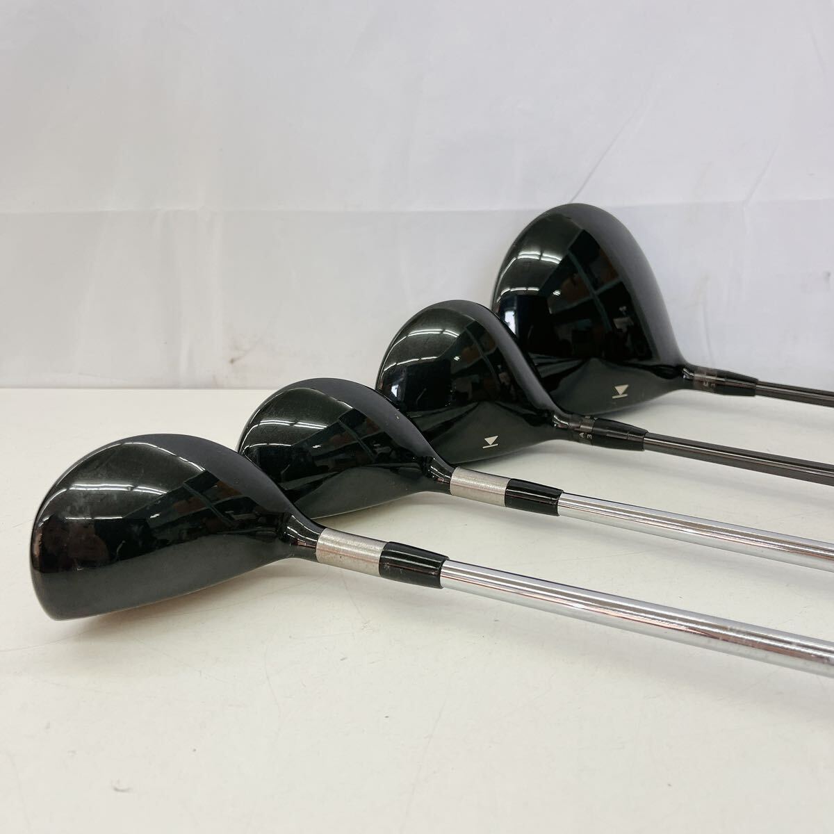 3AC88 Titleist 910D2 15 913F 909H24 21 4本セット ウェッジ カバー 3点付 中古 現状品_画像2