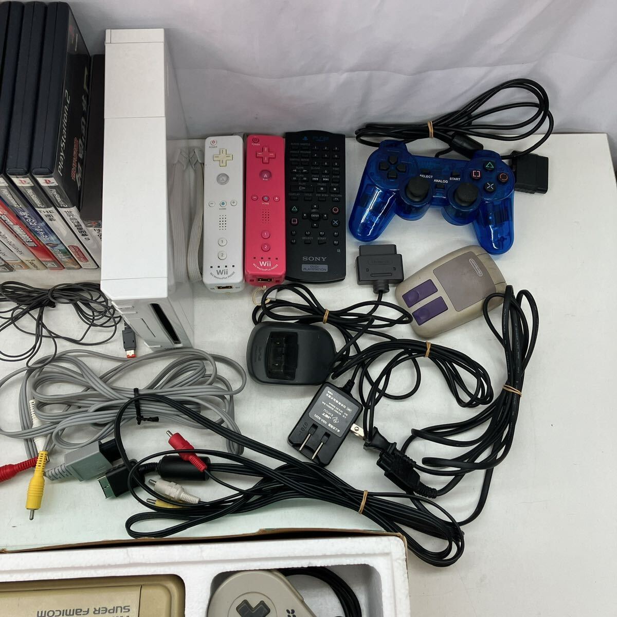 3AA135 ゲーム機まとめ PlayStation ファミコン SONY ソニー 任天堂 Nintendo Wii プレステ 中古 現状品 動作未確認_画像7