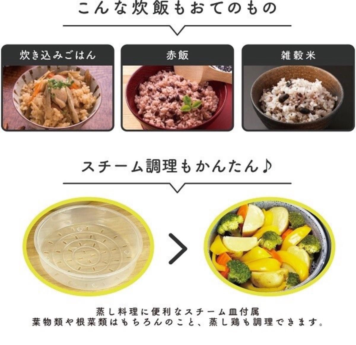 【新品 送料無料】マイコン炊飯ジャー 極UMADAKI 5合  全３色　マイコン式 炊飯器　 マイコン式　アイリスオーヤマ　象印