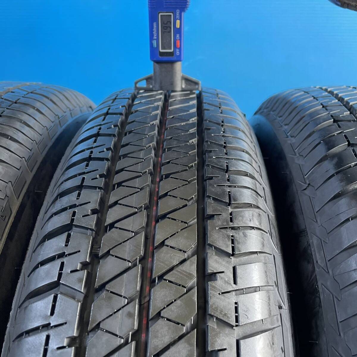 175/80R16 ブリヂストン　DUELER H/T サマータイヤ　175/80/16 4本　2019年製造 _画像3