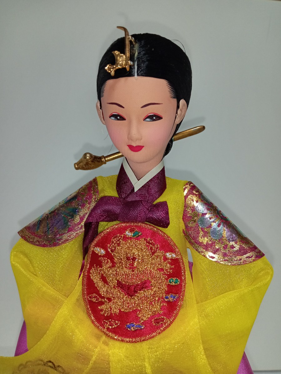 韓国宮廷女官人形　チャングムの誓い　帽子なし