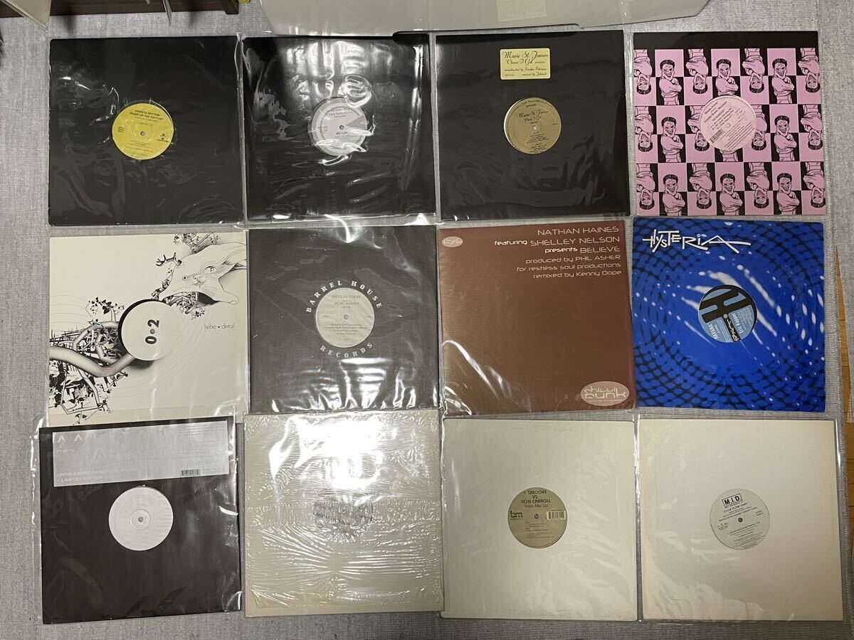 LP レコード HIPHOP DJ ダンスミュージック Mary J. Blige Ice Cube Silence Joey Negro まとめ売り 100個 2箱の画像8