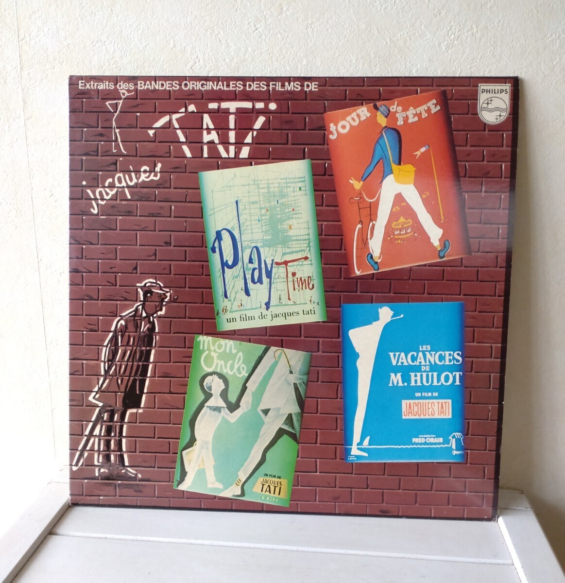 Extraits Des Bandes Originales Des Films De Jacques Tati LPレコード ジャック・タチ_画像1