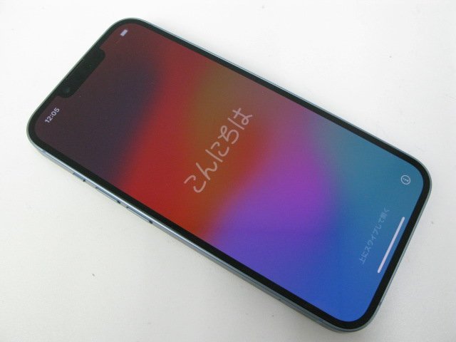 SIMフリー iPhone14 128GB ブルー 美品【R6018】