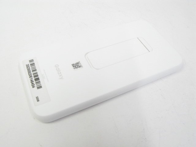 au SCR01 Galaxy 5G Mobile Wi-Fi ホワイト 美品 【M3056】_画像2