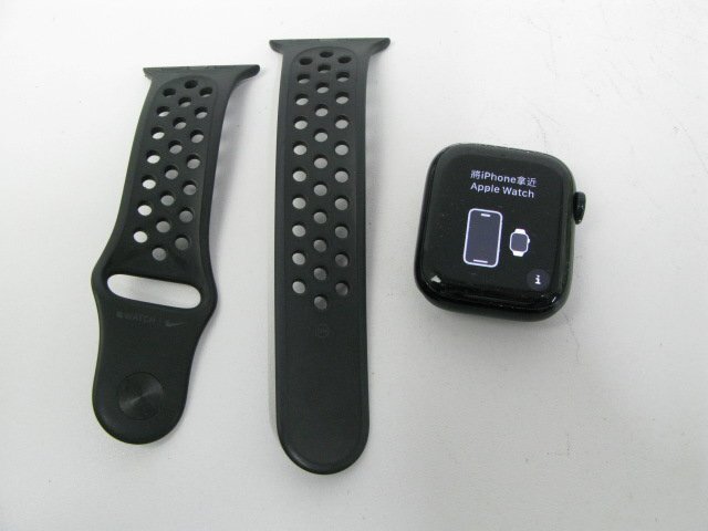 AppleWatch Series7 Nike 41mm 32GB LTE MKJ43J/A ミッドナイトアルミニウム【R6285】