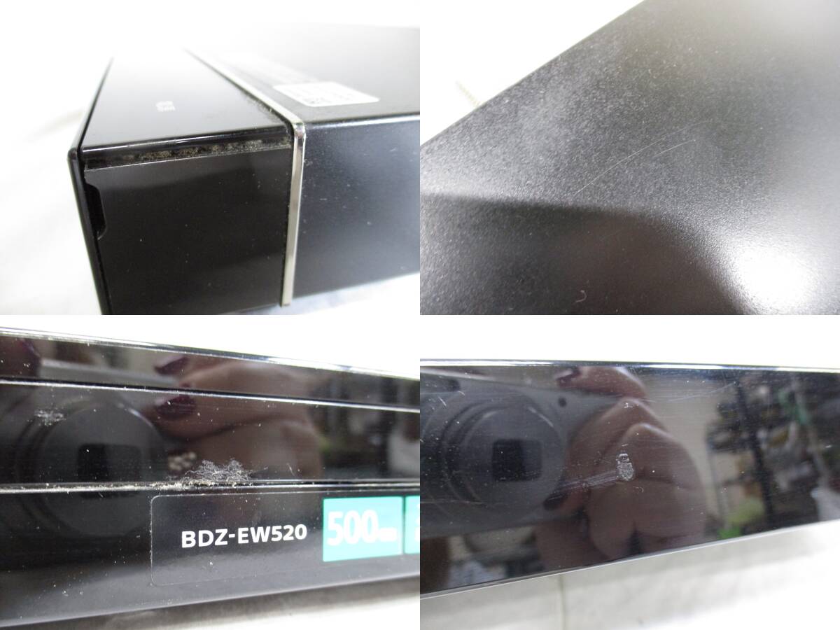 【ジャンク含む】SONY ソニー ブルーレイディスク/DVDレコーダー BDZ-EW520 15年製 Blu-ray プレーヤー リモコン 映像機器(31-6-8)_画像8