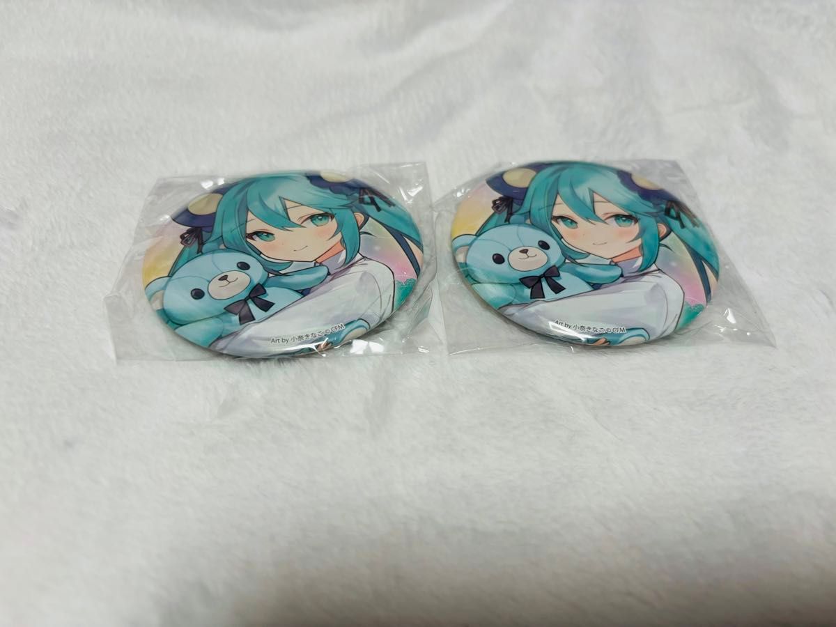 ビビット缶バッジくじ　初音ミク