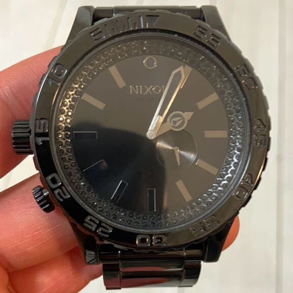 [美中古] 定価６万以上 ニクソン NIXON 51-30 TIDE 腕時計 A057-1150 スイス製 Swiss Made 本格ダイバーズウォッチ 電池交換済み の画像1