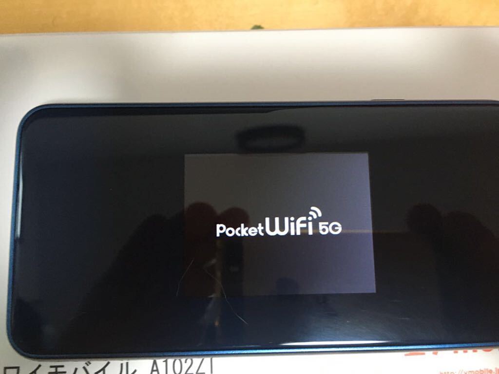 Pocket WiFi A102ZT Nuro mobile 5Gで使ってました。SIMフリー 新入学、転勤などいかがでしょうか？充電器付き_画像2