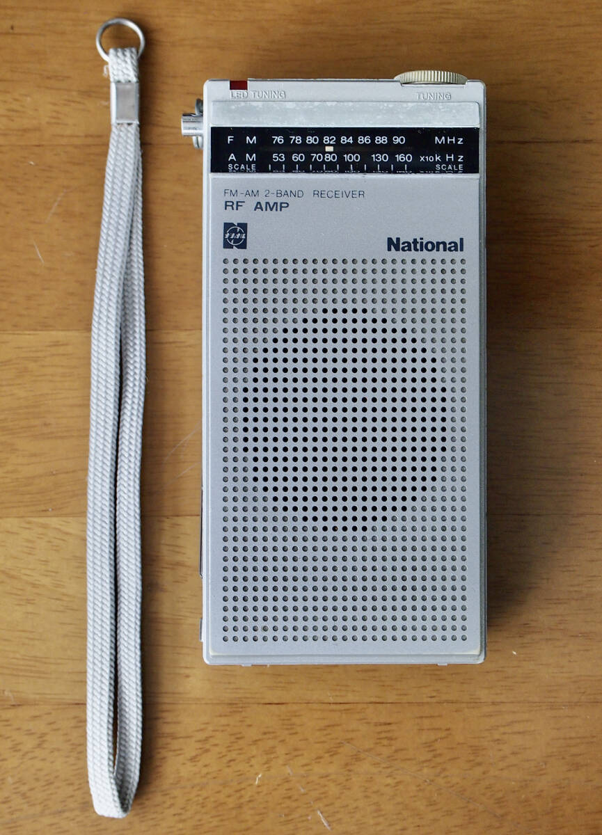 FM/AMラジオ National RF-566 RF AMP回路搭載 感度いいですの画像2