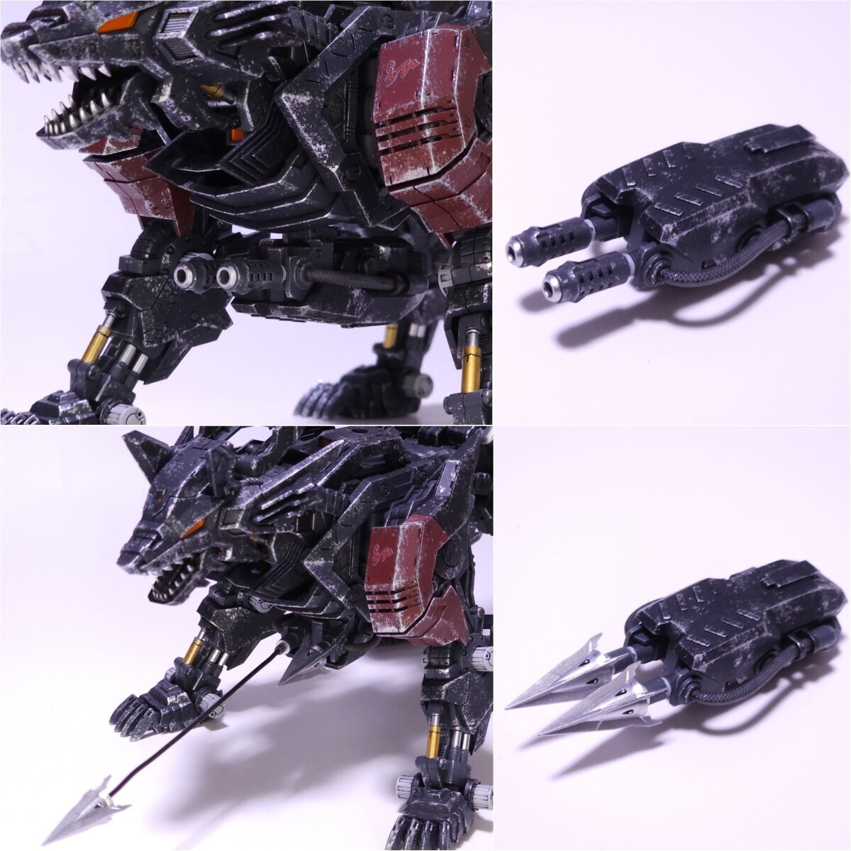 [ final product ]HMM RZ-053 "Koenig" Wolf modified goods a- Vine exclusive use Zoids plastic model Kotobukiya commando Wolf lightning rhinoceros ks