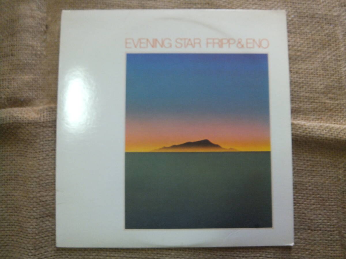 FRIPP&ENO/EVENING STAR LP盤　US盤_画像1