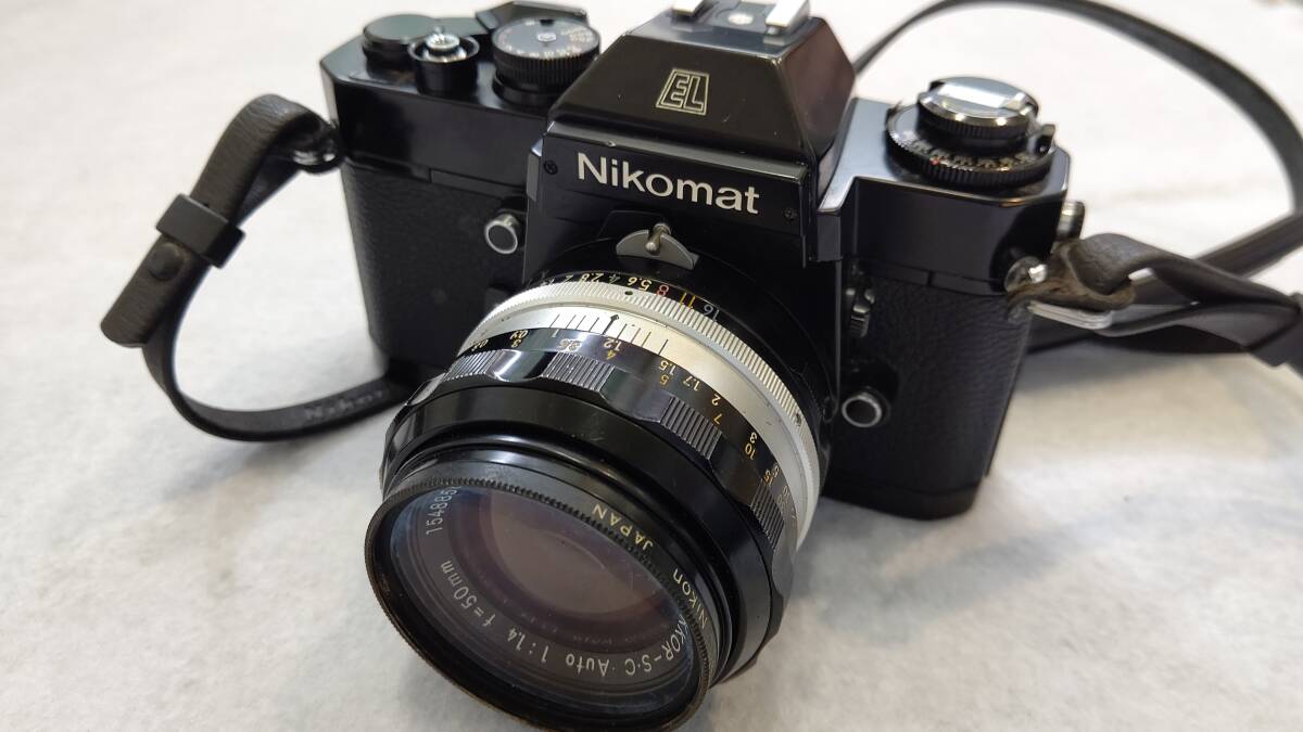 #1651 【使用品】Nikon ニコン Nikomat ニコマート ELレンズ フィルムカメラ 【動作未確認】_画像3