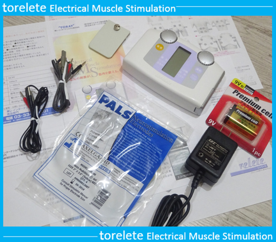 ★美品 腹筋強化・筋肉運動 EMSマッサージ【 6万円 】torelete EM-1/東レ メタボ シェイプアップ スリム エクササイズ ダイエット美容器★_画像1