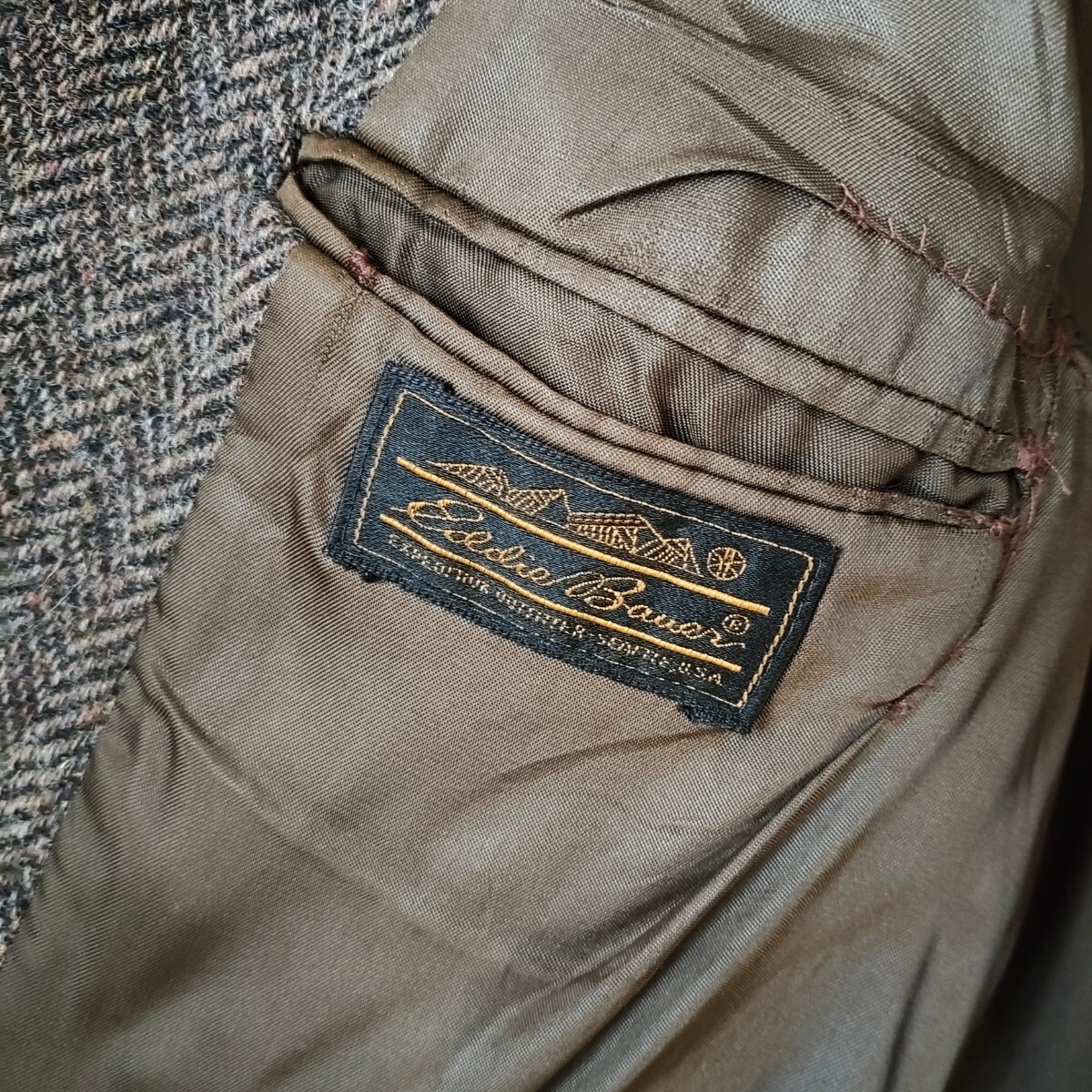 エディーバウアー 70's EddieBauer NorFolkJacket Brown 70年代 エディーバウアー 70's EddieBauer NorFolkJacket Brown 70年代